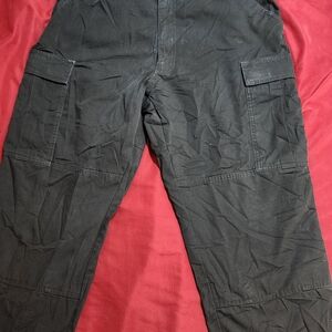 Men's Black Cargo Pants